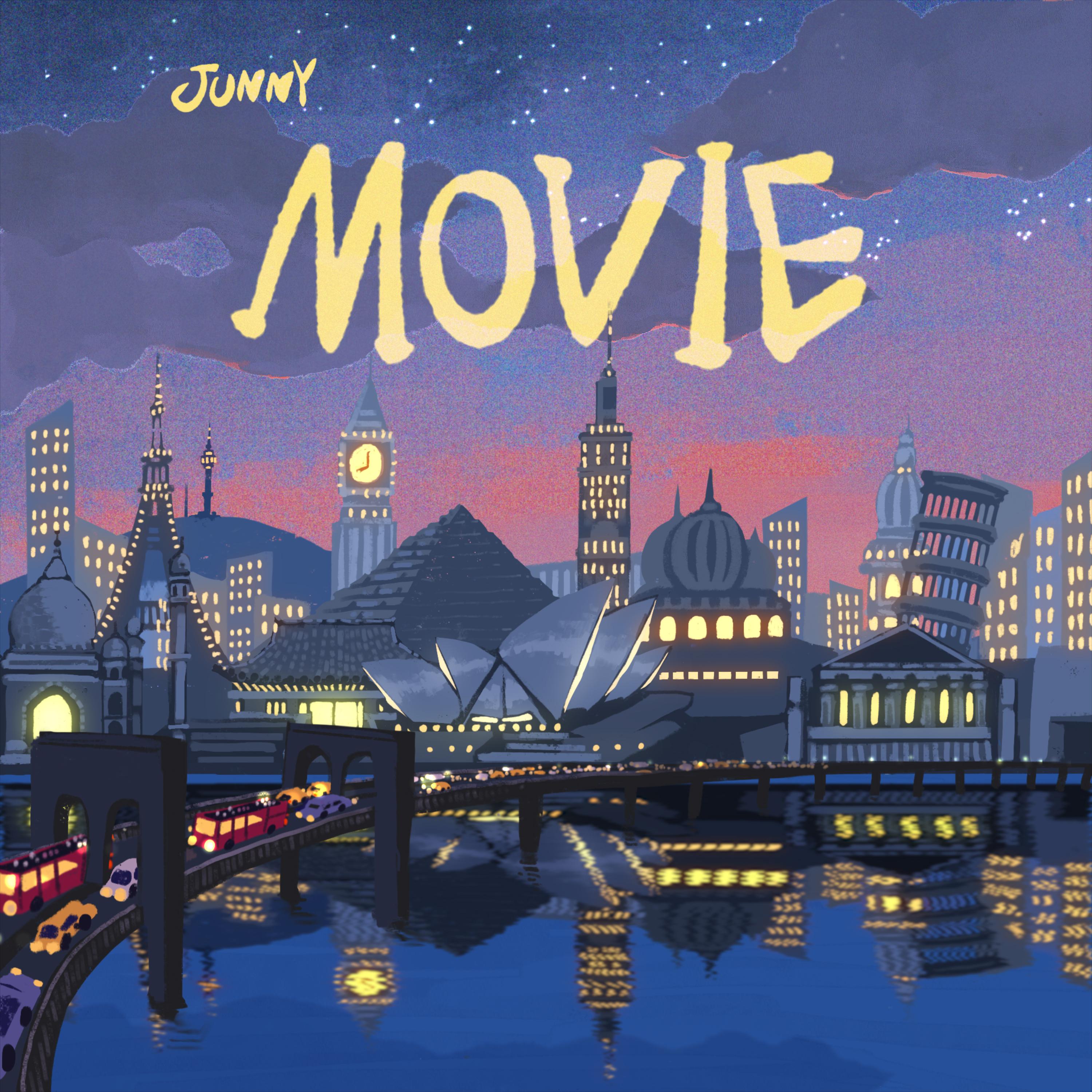 MOVIE歌词 歌手JUNNY-专辑MOVIE-单曲《MOVIE》LRC歌词下载
