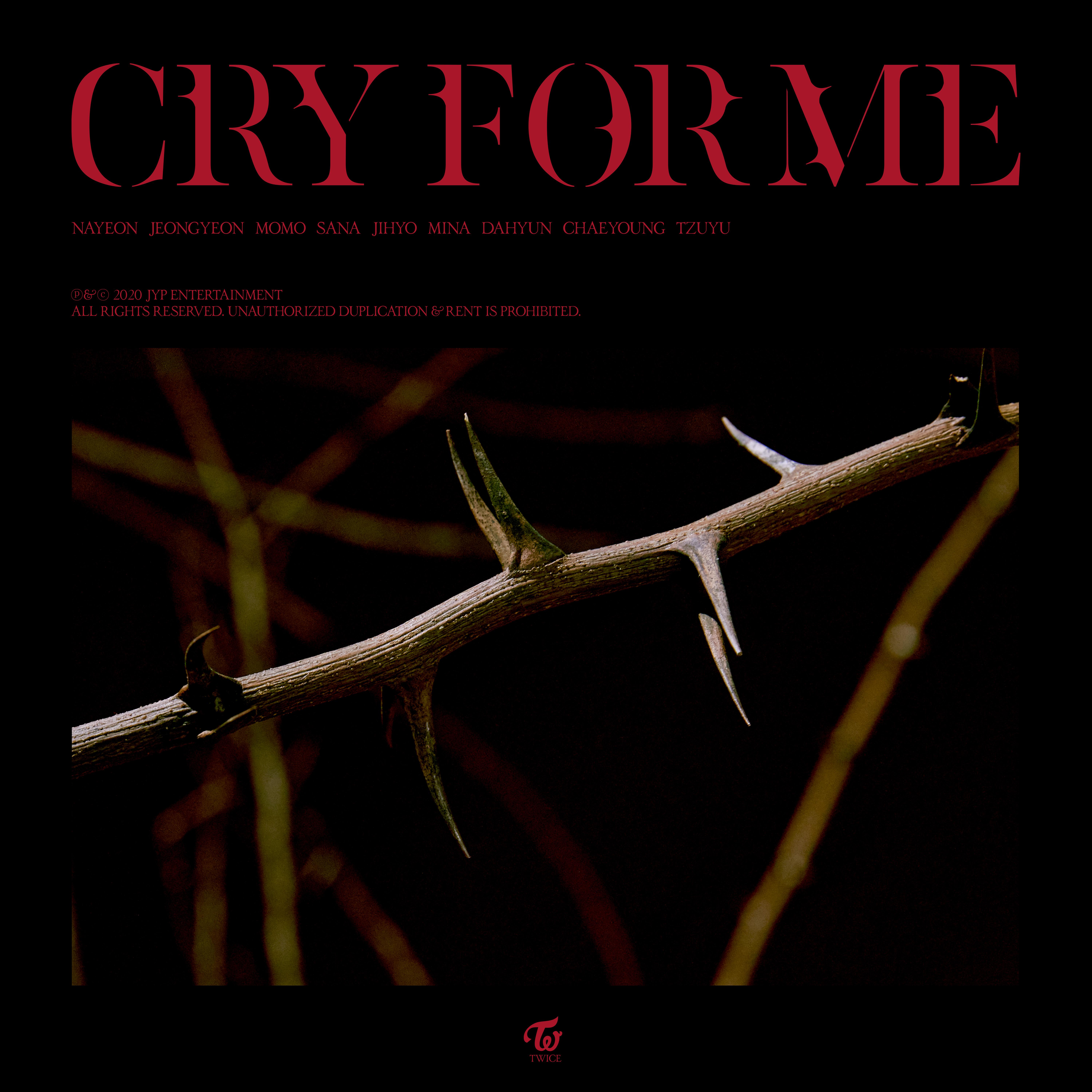 CRY FOR ME歌词 歌手TWICE-专辑CRY FOR ME-单曲《CRY FOR ME》LRC歌词下载