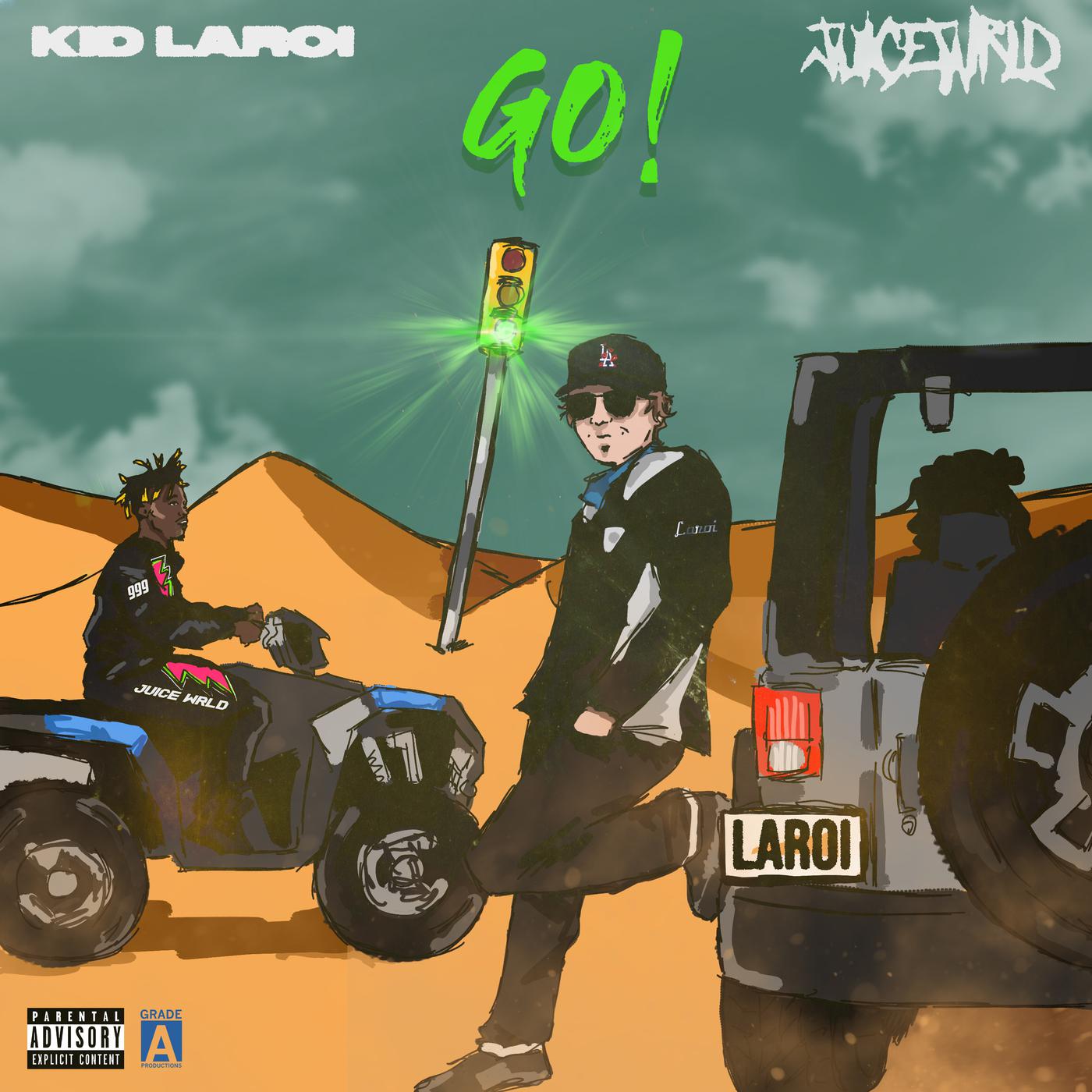 GO歌词 歌手The Kid LAROI / Juice WRLD-专辑GO-单曲《GO》LRC歌词下载