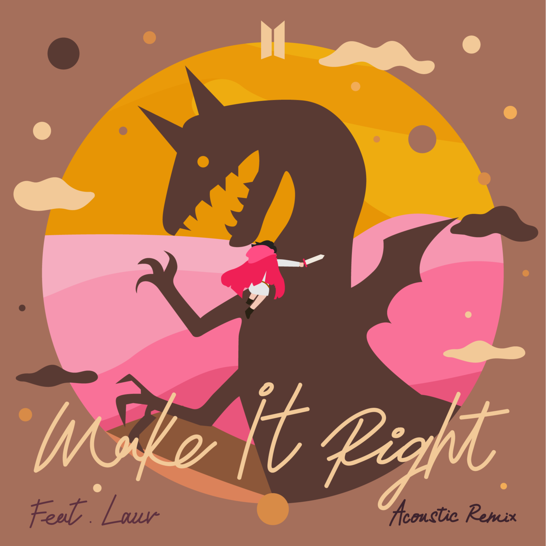 Make It Right (feat. Lauv) (Acoustic Remix)歌词 歌手BTS (防弹少年团) / Lauv-专辑Make It Right (feat. Lauv) (Acoustic Remix)-单曲《Make It Right (feat. Lauv) (Acoustic Remix)》LRC歌词下载