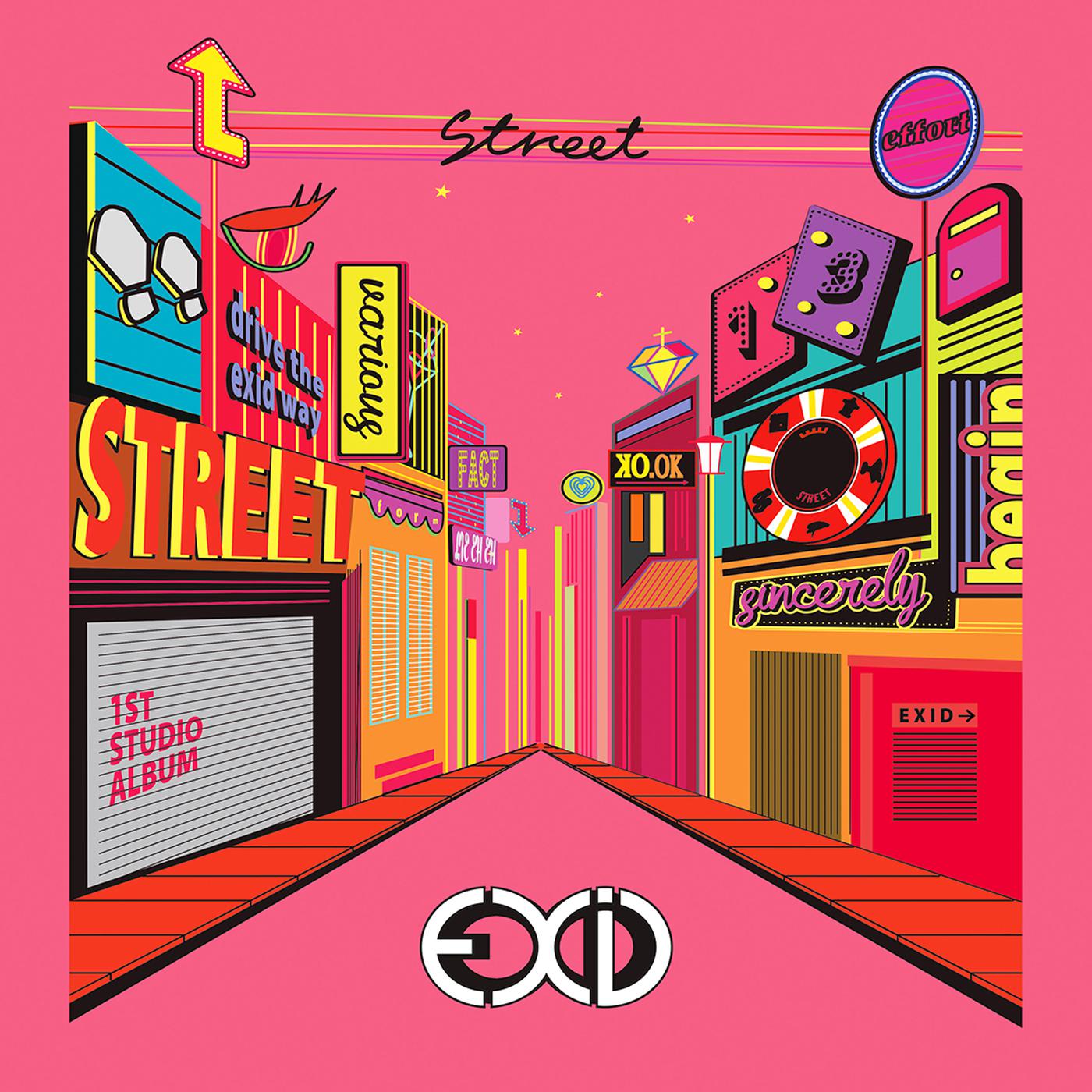 데려다줄래歌词 歌手EXID-专辑STREET-单曲《데려다줄래》LRC歌词下载