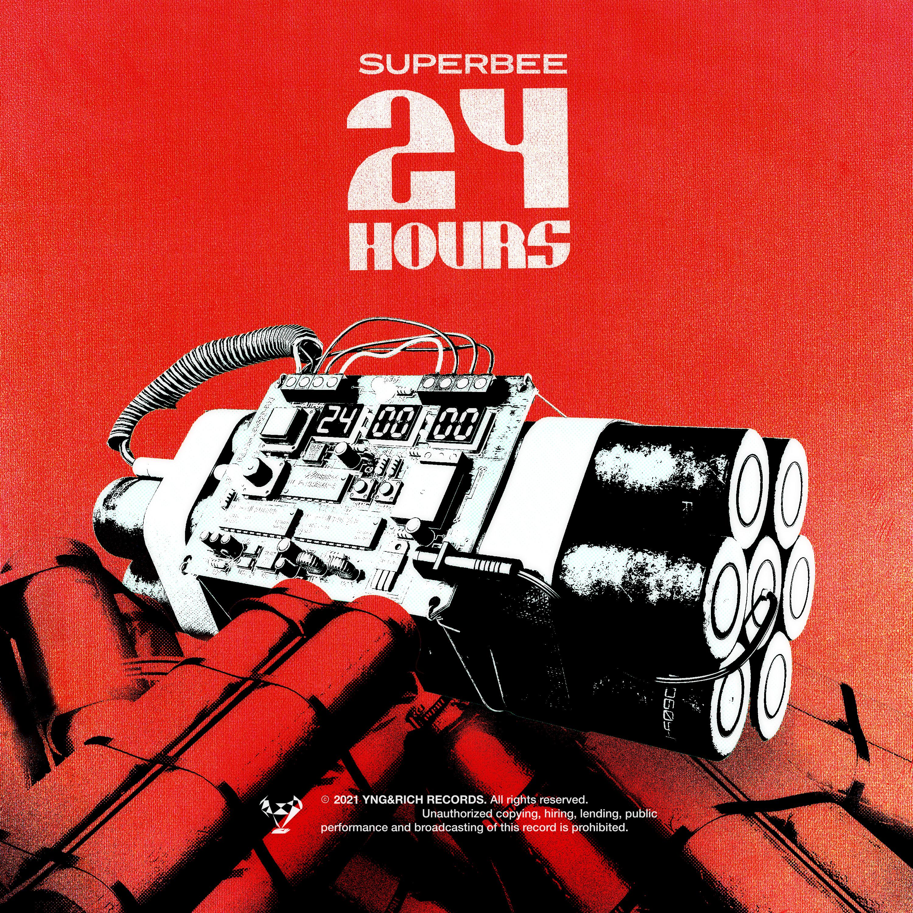 24 HOURS歌词 歌手SUPERBEE-专辑24 HOURS-单曲《24 HOURS》LRC歌词下载