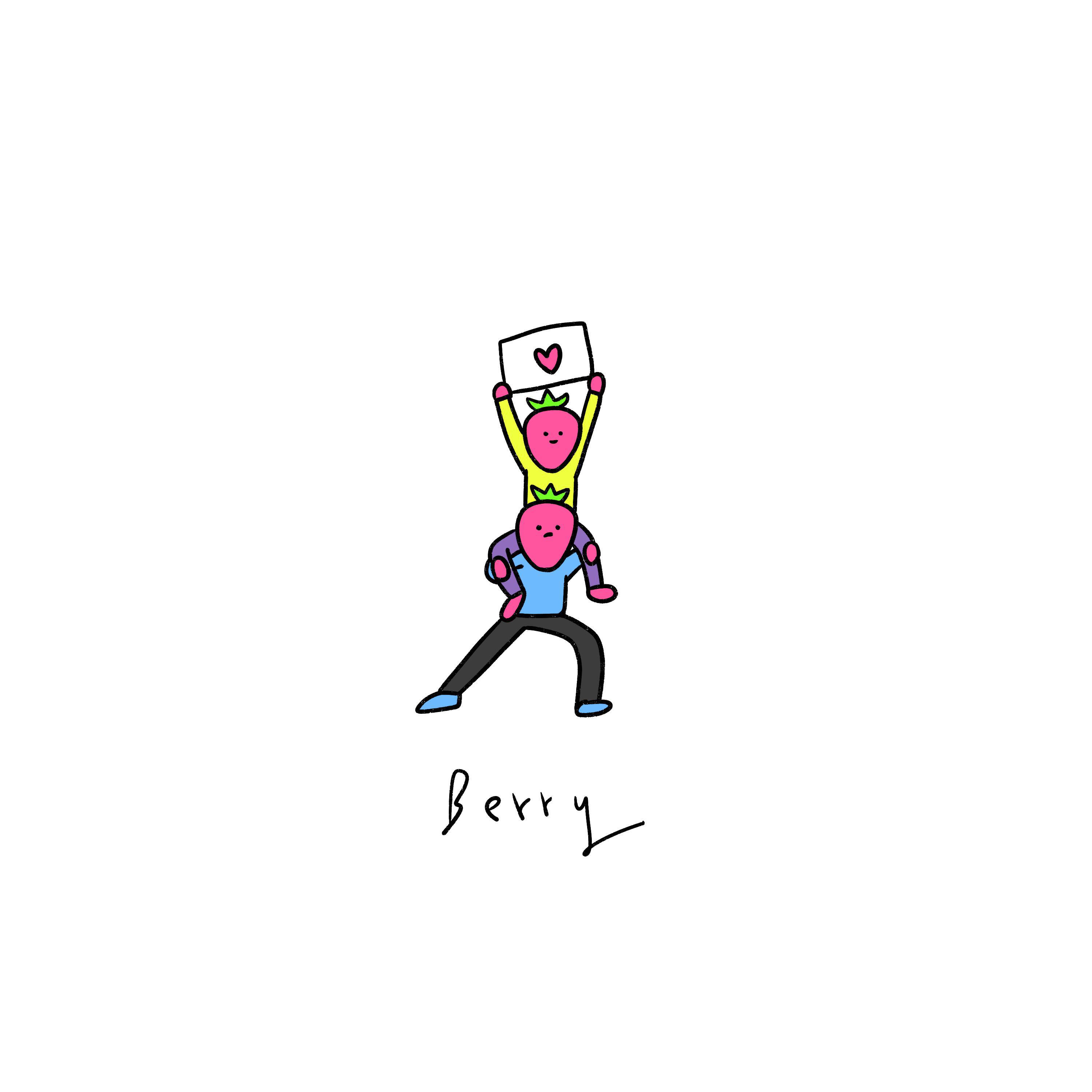 BERRY歌词 歌手李佳隆 / 艾志恒Asen-专辑BERRY-单曲《BERRY》LRC歌词下载
