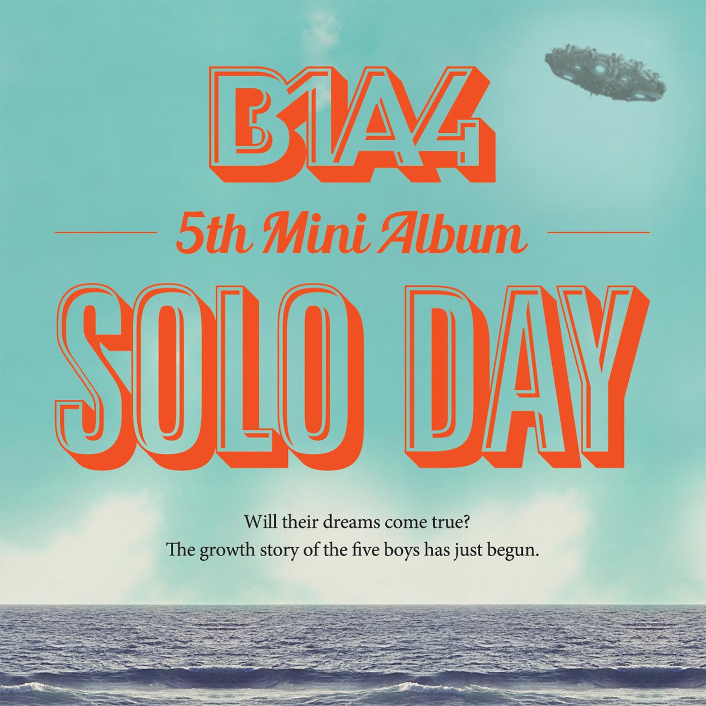 물 한잔歌词 歌手B1A4-专辑SOLO DAY-单曲《물 한잔》LRC歌词下载