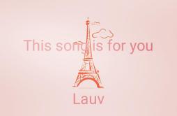 Lauv-Paris in the Rain(HALF-LIFE Remix)（HALF-LIFELauv remix）歌词 歌手MartinLauv-专辑Paris in the Rain-Lauv（HALF-LIFE Remix）-单曲《Lauv-Pa