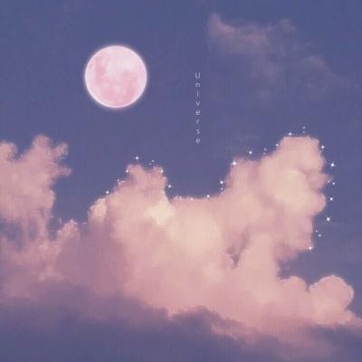 天空背景图:-)/等月亮掉进海里，我就背上你，去寻摸一池的星星。✨