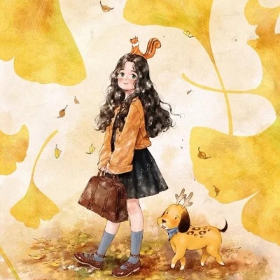 QQ头像 微信头像 苏柒:森系童话少女系列动漫图片