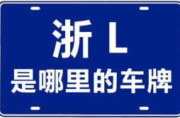 浙L是哪里的车牌号_舟山的车牌号是浙什么？