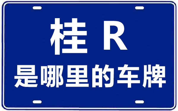 桂R是哪里的车牌号_贵港的车牌号是桂什么？