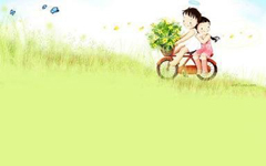 校园故事：自行车上的单恋