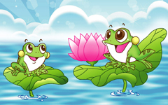 寓言故事：池塘里的数十万只青蛙