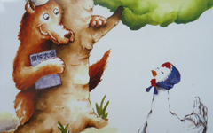 童话故事：狼大叔的红焖鸡