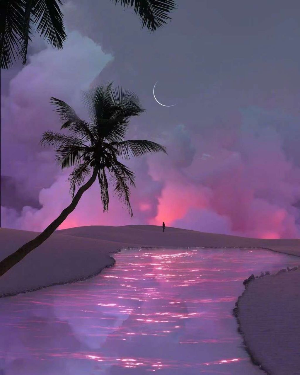 粉紫色的梦